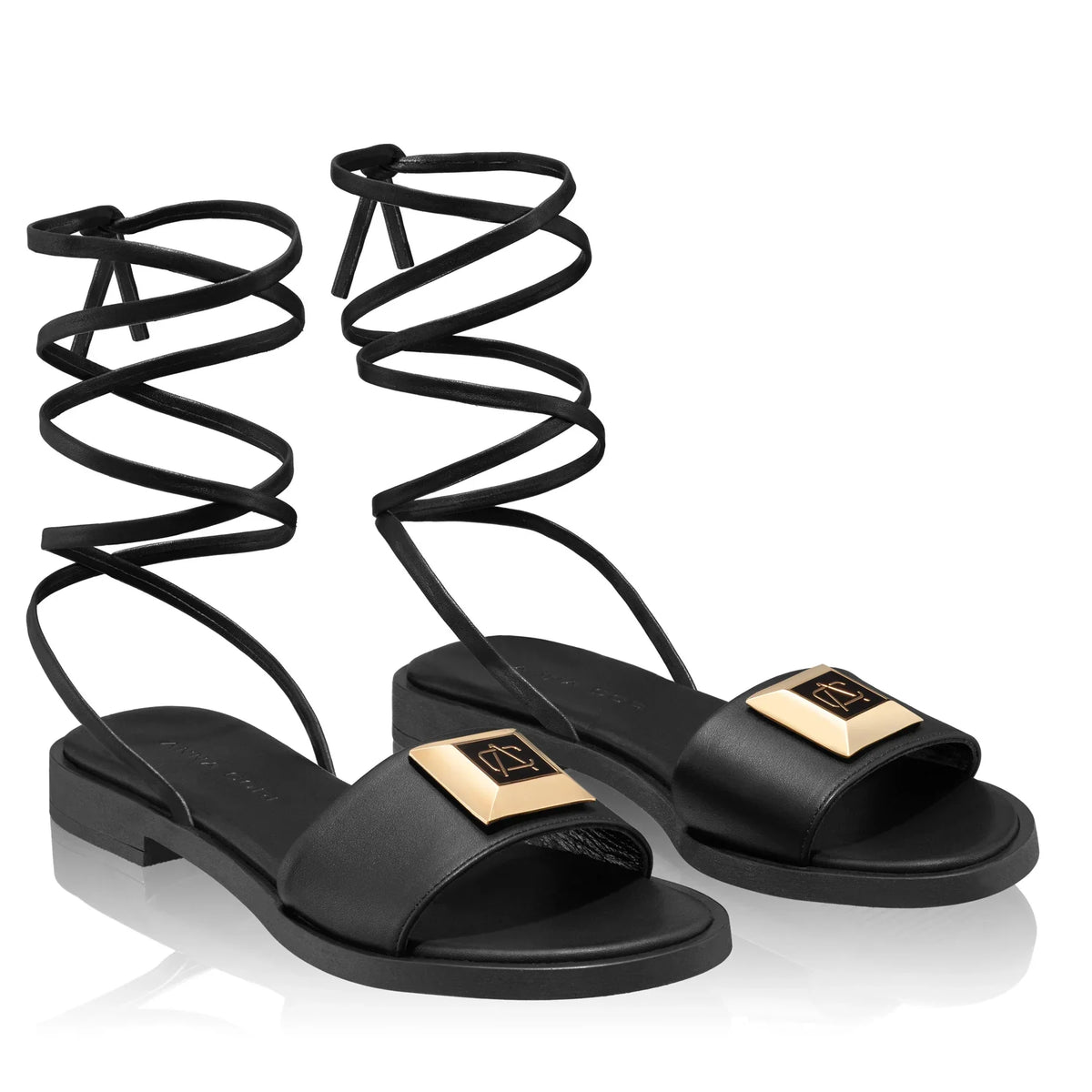 Sandale Dama 7564 Vitello Negru